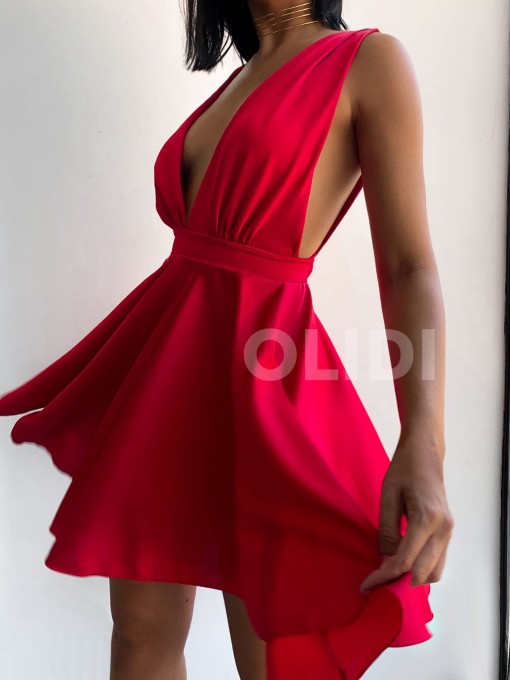 Vestido Yvonne - Rojo