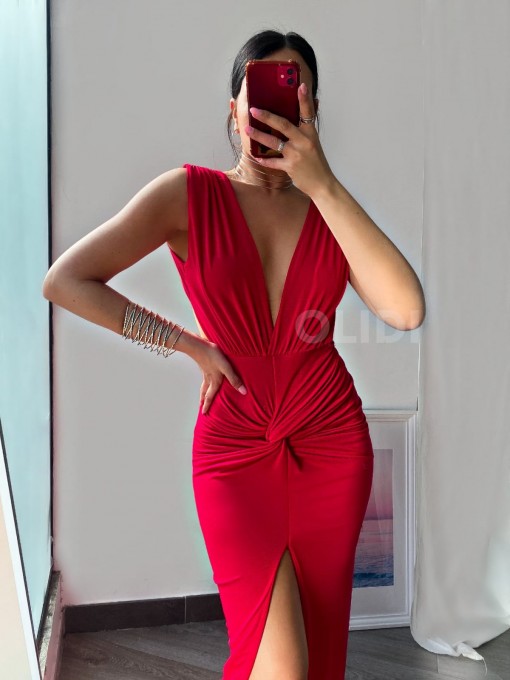 Vestido Adrianna - Rojo