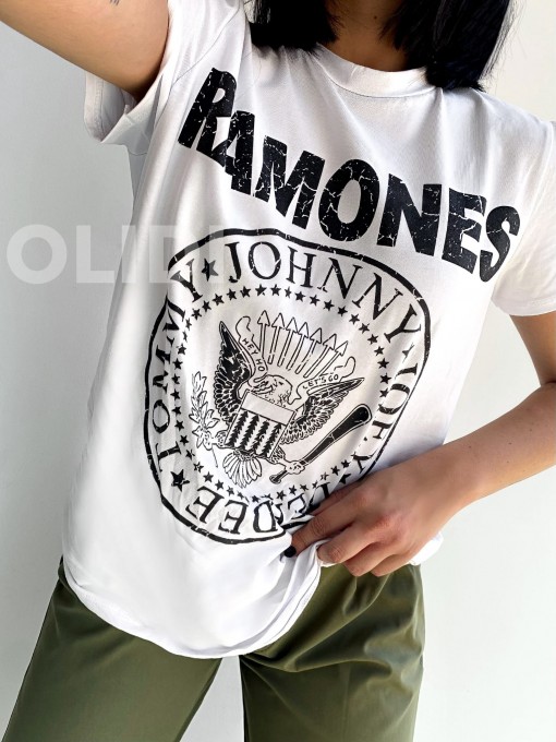 Camiseta Ramones - Blanco
