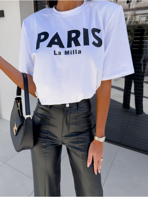 Camiseta Paris - Blanco