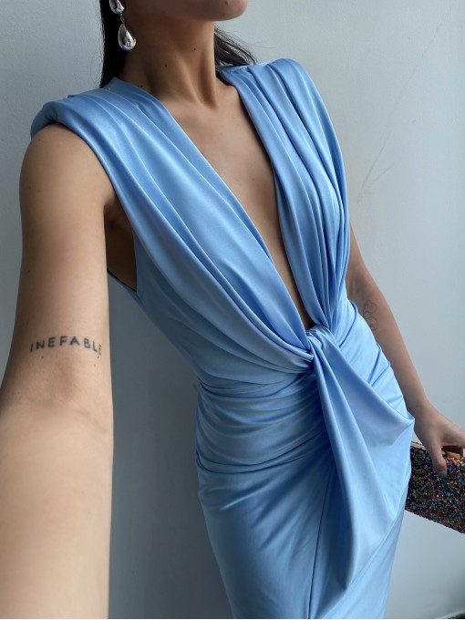 Vestido Amy - Azul celeste