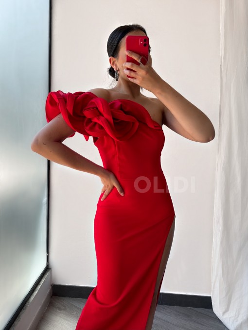 Vestido Mariola - Rojo