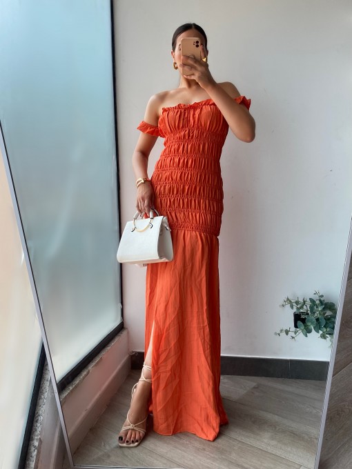 Vestido Salma - Naranja